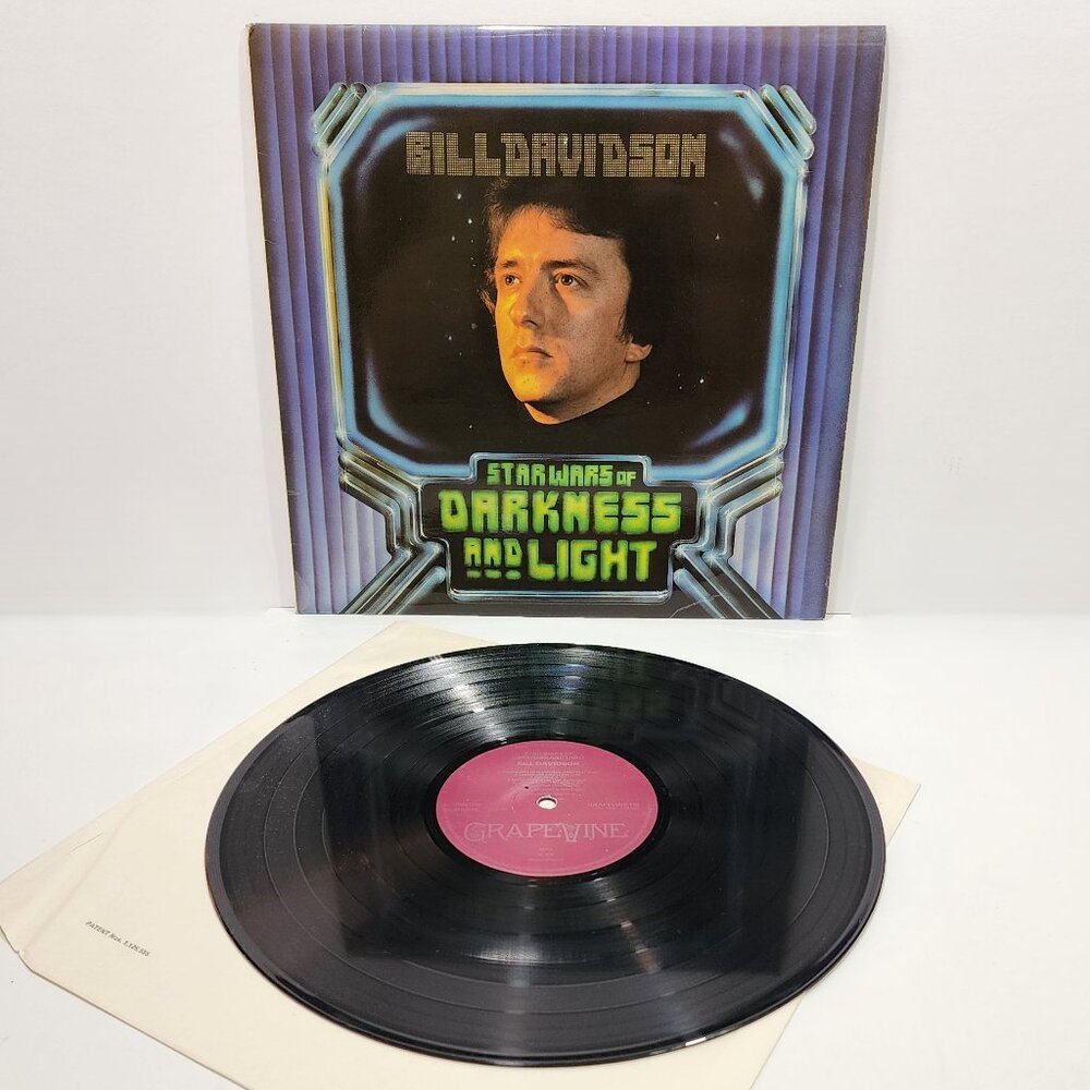 Bill Davidson – Star Wars Of Darkness And Light 1978 Vintage LP Album RARE DISC